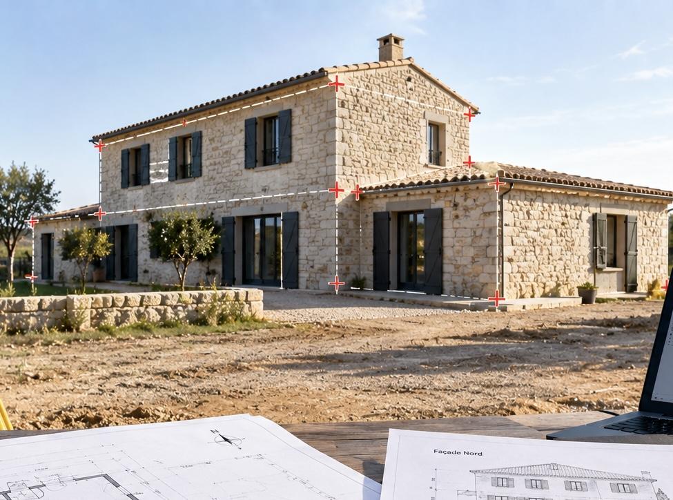 Relevé architecturale (Nouvelle taille 1) projet WELDOM MANOSQUE - SELAS BOURENE RICHARD